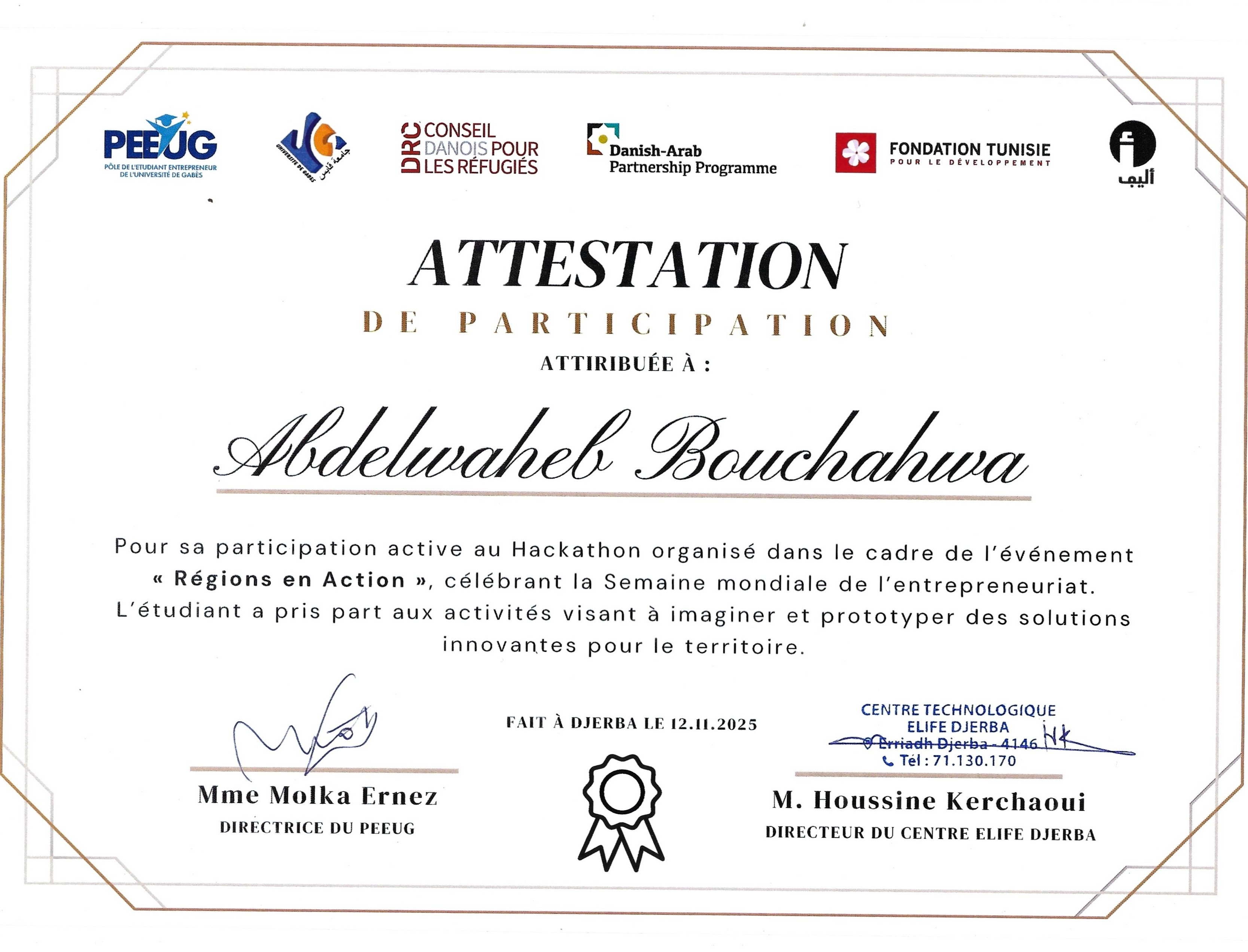 Hackathon ELIF
